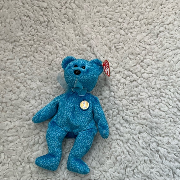 Vintage Beanie Baby Classy bear 2001 with tag - Picture 1 of 3